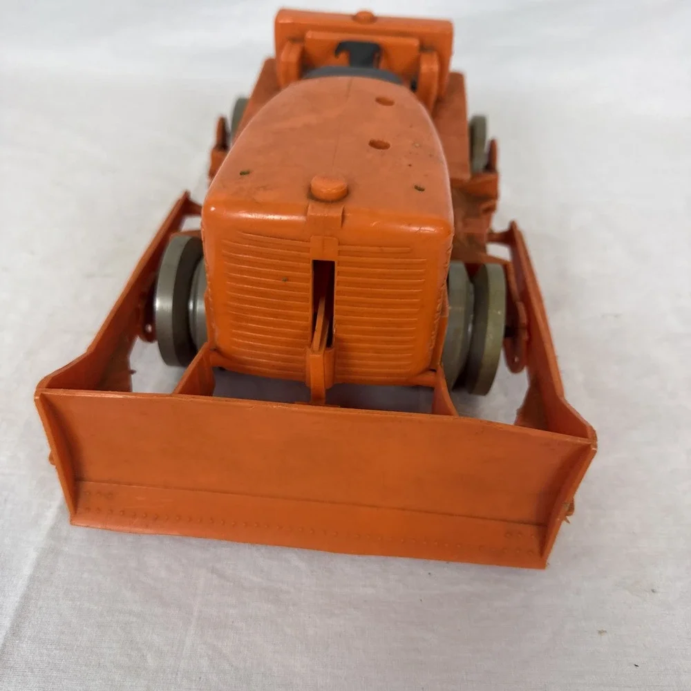 Vintage Marx A Power Giant Bulldozer Orange 18